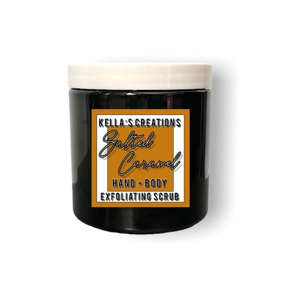 8oz Salted Caramel Hand scrub - Picture 1 of 2